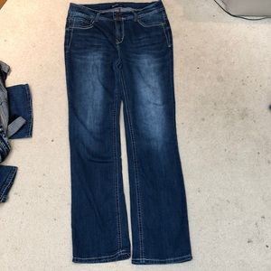Wall Flower denim jeans sz 16L 16 long pristine